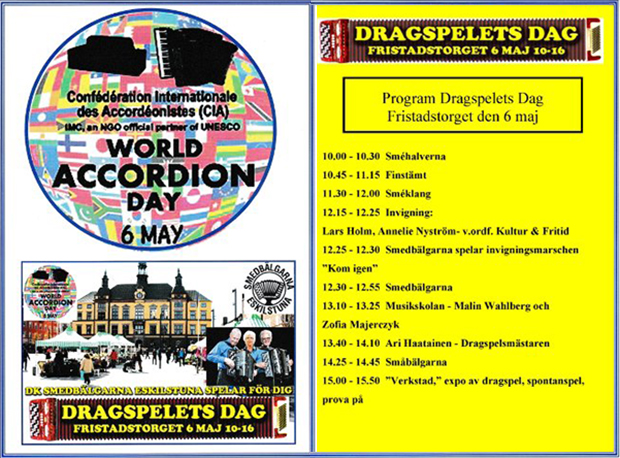 Smedbälgarna World Accordion Day